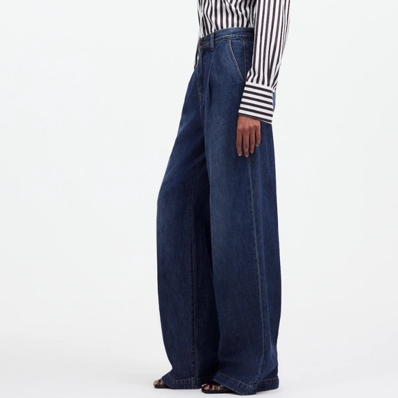 Madewell The Harlow Wide-Leg Jean: Airy Denim Edition - Picture 3 of 6